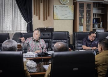 Pansus Ranperda Pembiayaan Tahun Jamak Gelar RDP dengan Pemprov Kalsel