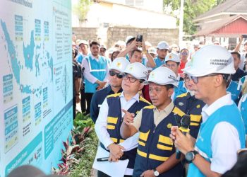 Kunjungi GIS Ulin, Menteri ESDM Pastikan Pasokan Listrik Aman hingga Lebaran