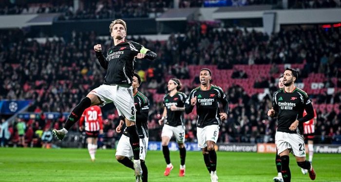 PSV Eindhoven vs Arsenal di Liga Champions: Menggila, The Gunners Menang Telak 7-1!