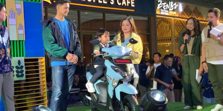 Tasya Kamila Terpukau dengan Yamaha GEAR ULTIMA