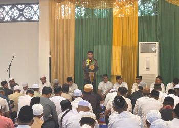 HM Rusli dan Syairi Mukhlis Gelar Tasyakuran dan Buka Puasa Bersama