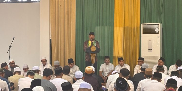 HM Rusli dan Syairi Mukhlis Gelar Tasyakuran dan Buka Puasa Bersama