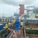 Terdengar Suara Ledakan, Tugboat Meteor 05 Terbakar