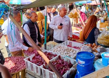 Stok Aman, Harga Sejumlah Bahan Pangan di Pasar Keramat Barabai Mengalami Kenaikan