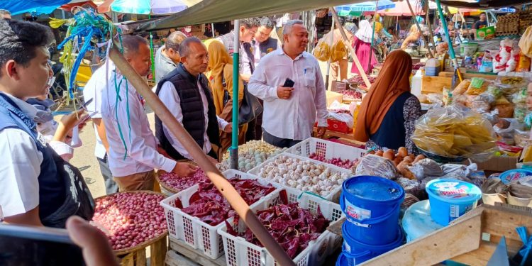 Stok Aman, Harga Sejumlah Bahan Pangan di Pasar Keramat Barabai Mengalami Kenaikan
