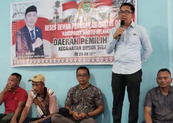 Serap Aspirasi Masyarakat, Wakil Ketua I DPRD Barsel Laksanakan Reses