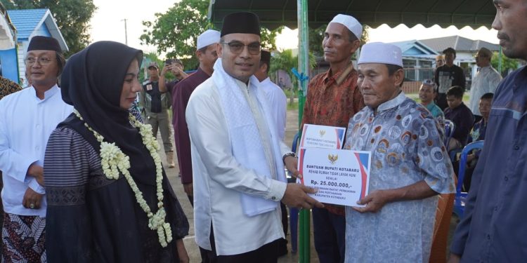 Safari Ramadan, Wabup Syairi Mukhlis Temui Masyarakat Kecamatan Sampanahan dan Pamukan Selatan