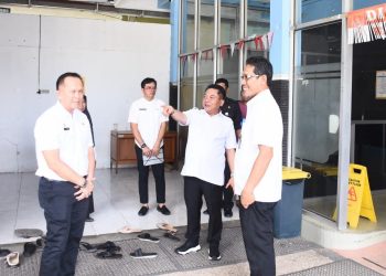 Wiyatno Instruksikan Pembenahan dan Penataan Lingkungan RSUD Kapuas