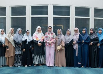 Ketua TP PKK HST Gelar Silaturahmi dengan Dharma Wanita Persatuan