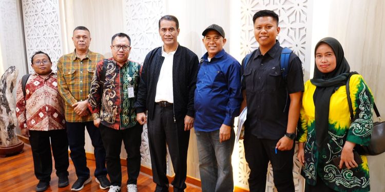 Serius Dorong Sektor Pertanian, HM Rusli Temui Menteri Pertanian