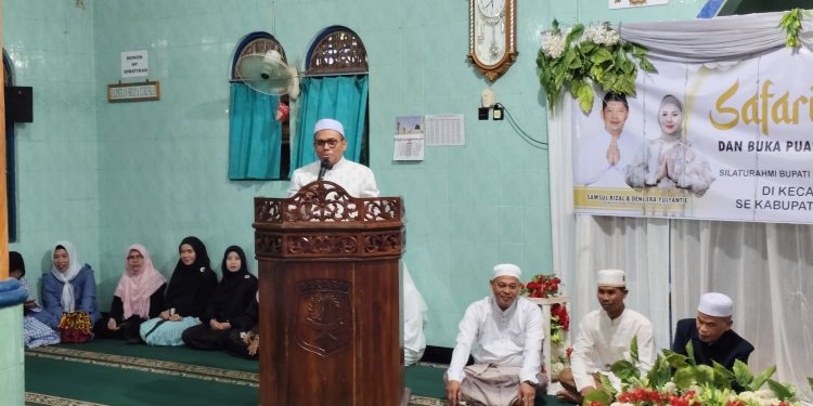 Safari Ramadan di Batu Benawa, Ini Pesan Wakil Bupati Gusti Rosyadi Elmi