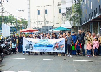 PT STSJ Yamaha Gelar Buka Bersama, Rolling City dan Gathering Lexi LX 155