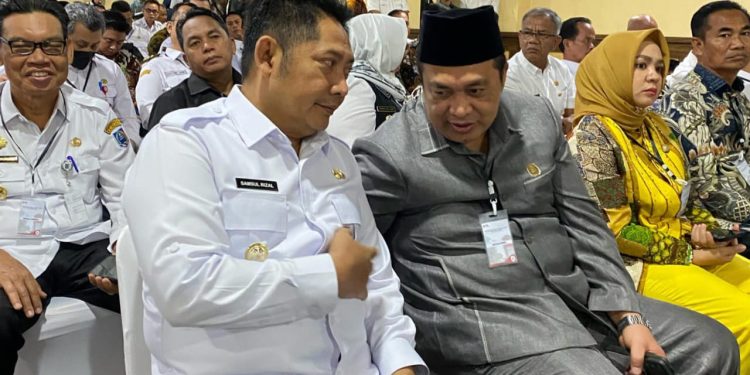 Samsul Rizal Hadiri Rakor Penguatan Tata Kelola Pemerintahan Bebas Korupsi