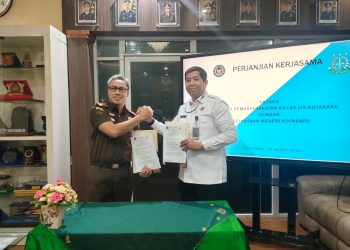 Cegah Overstaying, Lapas dan Kejari Kotabaru Teken PKS Optimalisasi Penanganan Tahanan