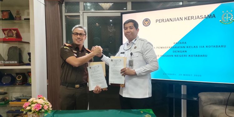 Cegah Overstaying, Lapas dan Kejari Kotabaru Teken PKS Optimalisasi Penanganan Tahanan