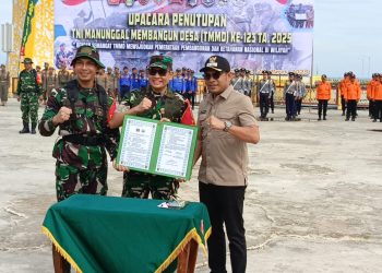 TMMD Ke-123 Resmi Ditutup, Wujudkan Pemerataan Pembangunan dan Ketahanan Nasional