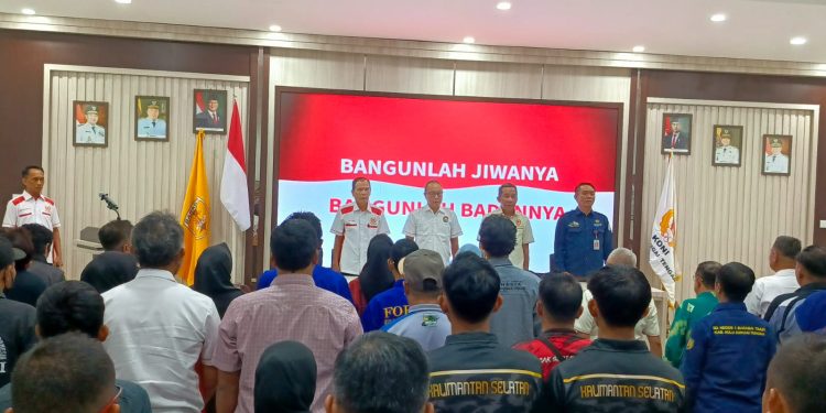 Bupati HST Tekankan Pentingnya Sinergi KONI dan Pemerintah Daerah untuk Kemajuan Olahraga