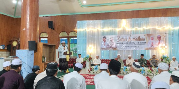 Wabup HST Safari Ramadan di Desa Tanjung Hantakan
