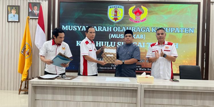 Terpilih Jadi Ketua KONI HST, Yajid Fahmi: Kami akan Lakukan Evaluasi Menyeluruh