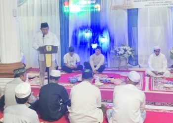 Bupati Samsul Rizal Safari Ramadan di Kecamatan Limpasu