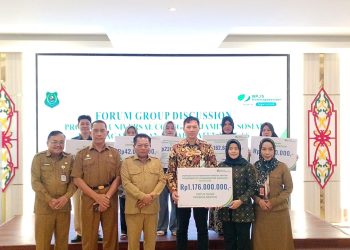 Pemkab Kapuas dan BPJS Ketenagakerjaan Palangka Raya Gelar FGD