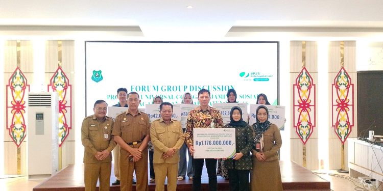 Pemkab Kapuas dan BPJS Ketenagakerjaan Palangka Raya Gelar FGD
