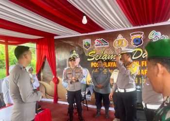 Operasi Ketupat Intan 2025, Polres Kotabaru Cek Pos Pengamanan dan Pelayanan