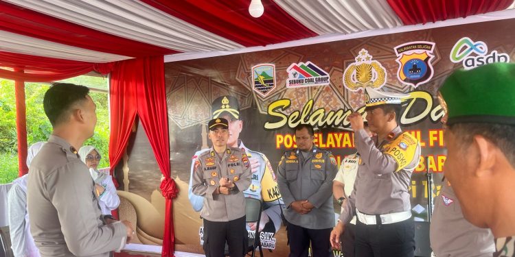 Operasi Ketupat Intan 2025, Polres Kotabaru Cek Pos Pengamanan dan Pelayanan