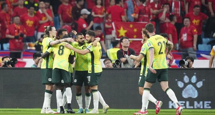 Hasil China Vs Australia: Socceroos Menang 2-0