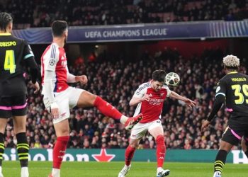Arsenal Vs PSV 2-2, Meriam London ke Perempatfinal Liga Champions