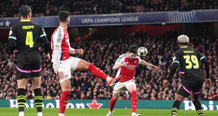 Arsenal Vs PSV 2-2, Meriam London ke Perempatfinal Liga Champions