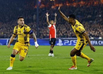 Feyenoord Vs Inter Milan di Liga Champions: Nerazzuri Menang 2-0!