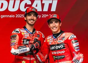 Bersaing Sengit, Duet Francesco Bagnaia dan Marc Marquez Diyakini Tetap Terkendali di MotoGP 2025