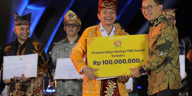 Anjungan Kalsel TMII Terbaik se-Indonesia, Bentuk Komitmen H Muhidin Lestarikan Budaya Banjar