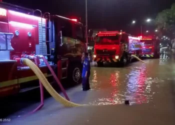 Respons Cepat Bupati Tanbu Andi Rudi Latif Tangani Banjir