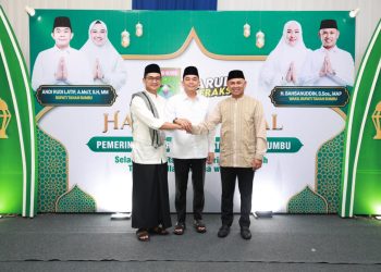 Suasana Kekeluargaan di Open House Bupati Tanah Bumbu