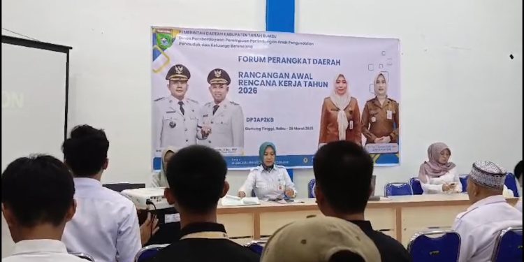 DP3AP2KB Tanbu Bahas Rancangan Awal Rencana Kerja Tahun 2026