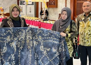 Ketua TP PKK Kotabaru Hadiri Pelantikan Dekranasda Provinsi Kalsel