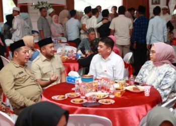 Andi Rudi Latif Hadiri Halal Bihalal Partai Gerindra Kalsel