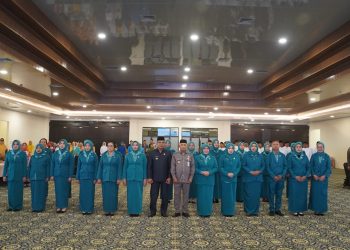 Bupati Lantik Pengurus TP PKK dan LPTQ Kotabaru Periode 2025-2029
