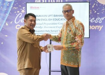 Gandeng Briton Jakarta, Samsul Rizal Berencana Bangun UPT Bahasa di HST