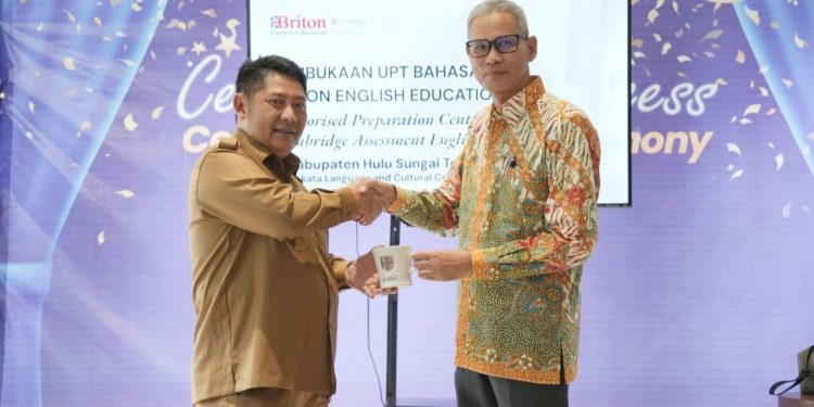 Gandeng Briton Jakarta, Samsul Rizal Berencana Bangun UPT Bahasa di HST