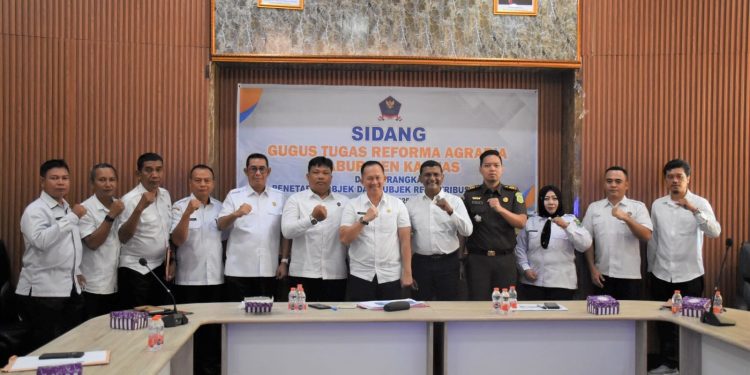 GTRA Kapuas Bahas Penetapan Objek dan Subjek Redistribusi Tanah