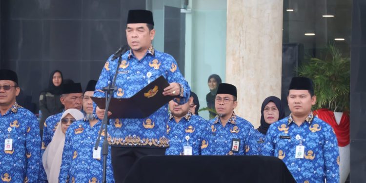 Pj Sekda Minta Pimpinan SKPD Tindak Tegas ASN yang Tidak Disiplin