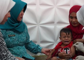 TP PKK dan IBI Kotabaru Gelar Pekan Imunisasi