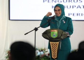 Andi Irmayani Rudi Latif Dikukuhkan Sebagai Ketua TP PKK dan Ketua Tim Pembina Posyandu Tanah Bumbu