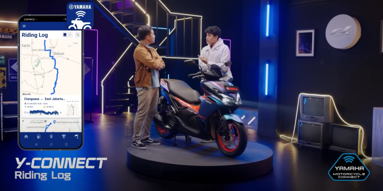 Ini Lho Keunggulan Y-Connect pada MAXi Yamaha, Navigasi Canggih hingga Notifikasi Malfungsi