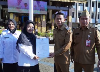 Ratusan CPNS dan PPPK Terima SK, Walikota: Halal Bihalal Jadi Momentum Awal Pengabdian ASN Baru