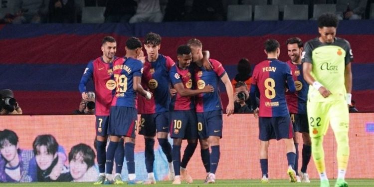 Barcelona vs Real Mallorca di Liga Spanyol: Menang Tipis 1-0, Blaugrana Jauhi Real Madrid!