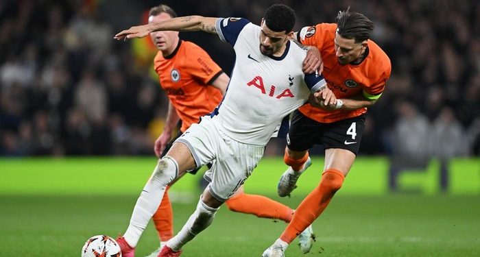 Hasil Liga Europa: Tottenham Vs Frankfurt Sama Kuat 1-1